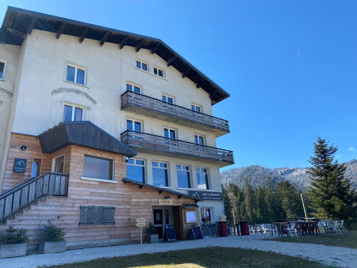 Residence Les 3 Sommets Sarcenas Exterior foto